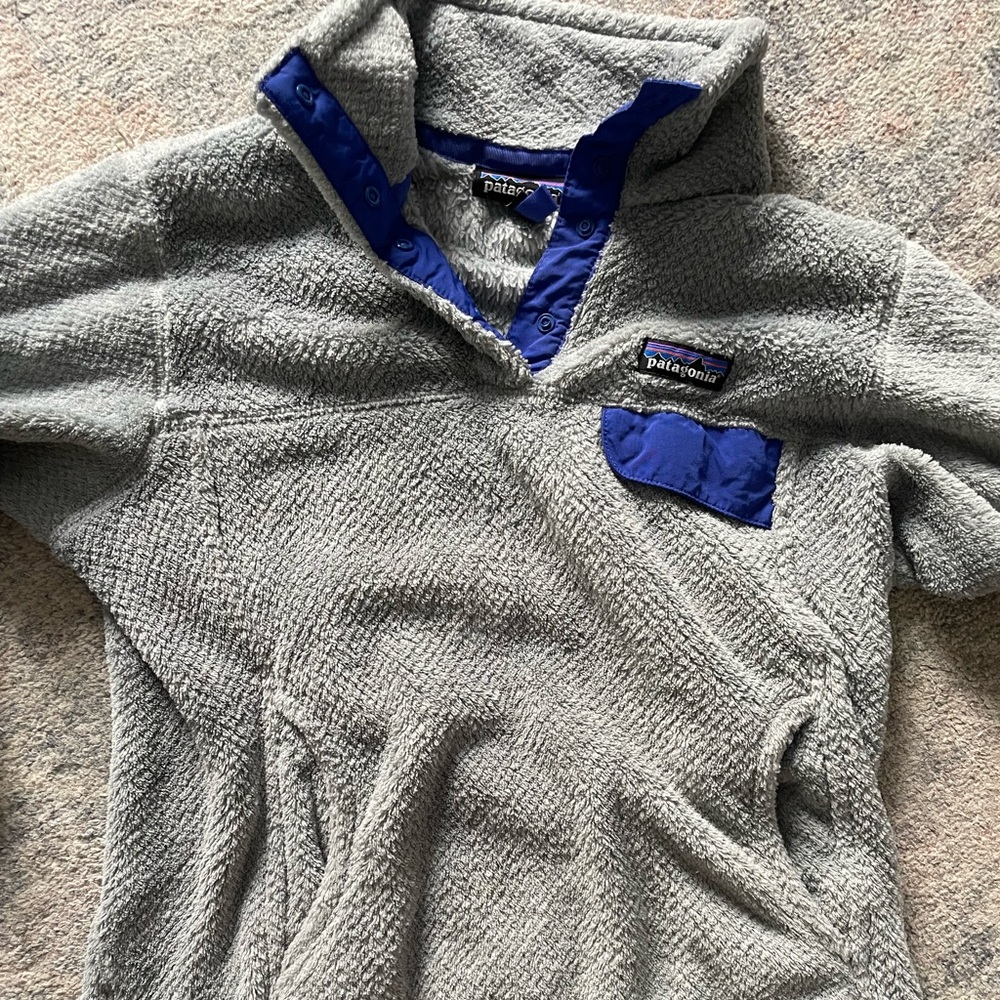 Patagonia snap pullover size S